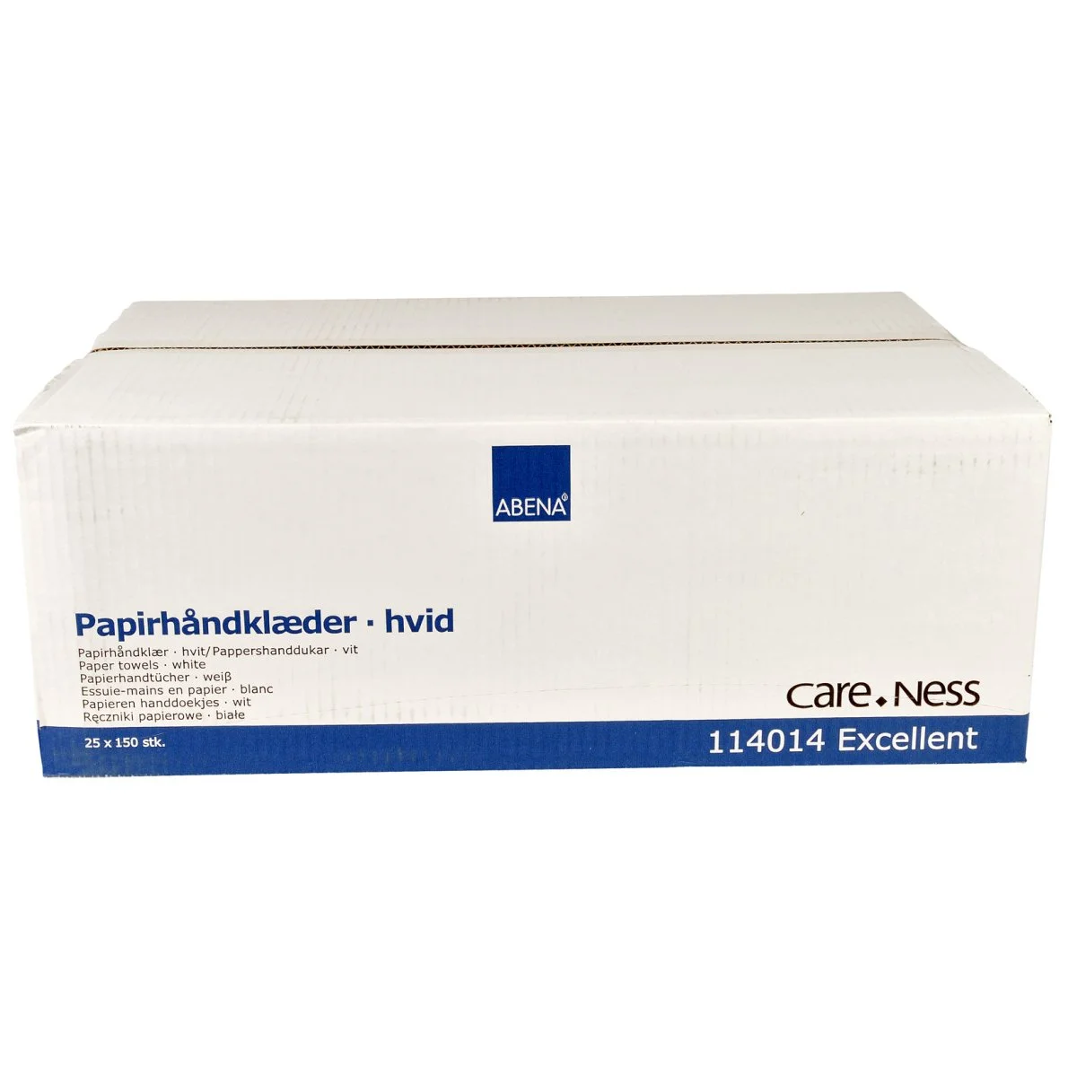 ABENA Care-Ness Excellent Z-Fold handdukspapper 2-lag 4000 st