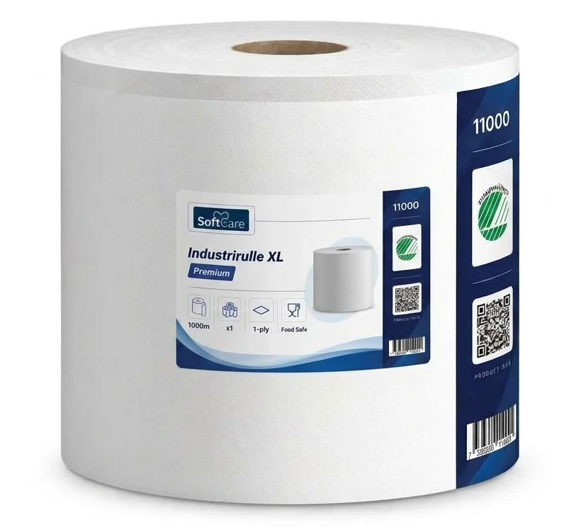 Industrirulle XL Premium 1000 meter nyfiber 7kg för verkstad, gym och kök