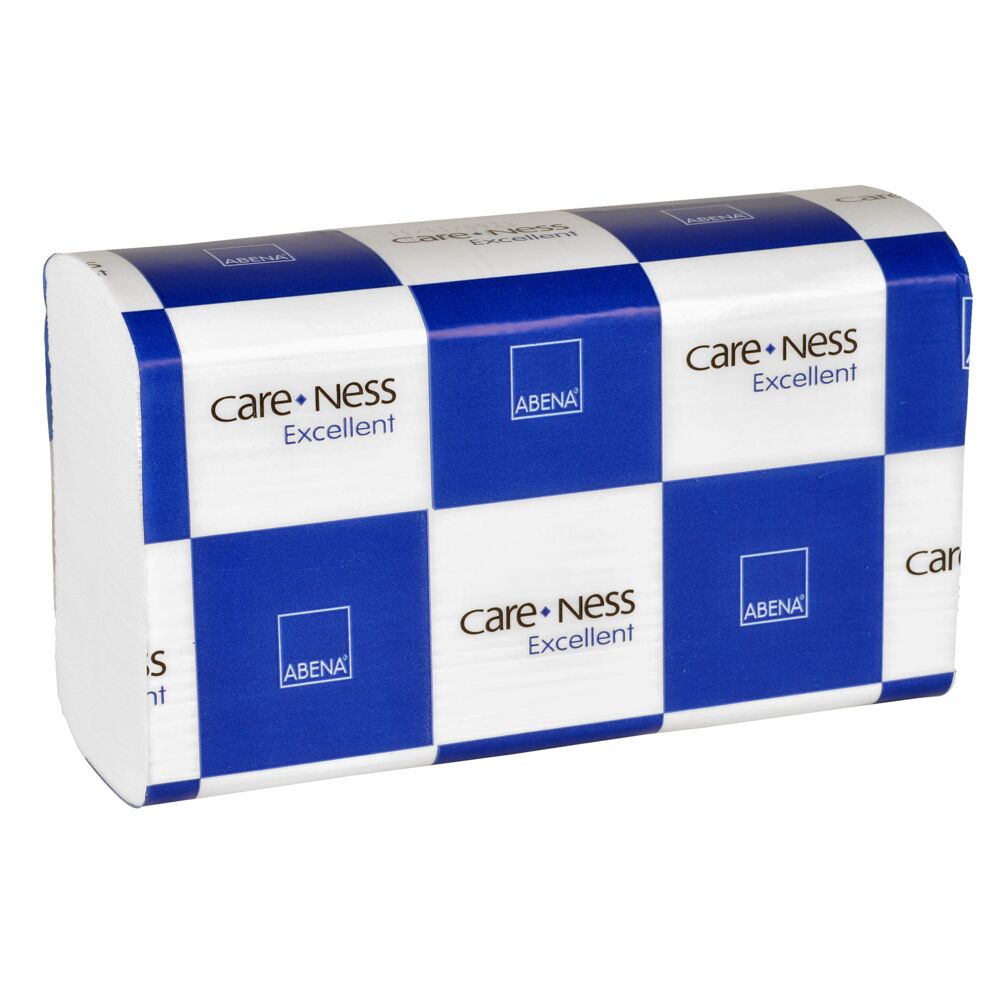 ABENA Care-Ness Excellent vitt handpapper 3-lager Z-vikt