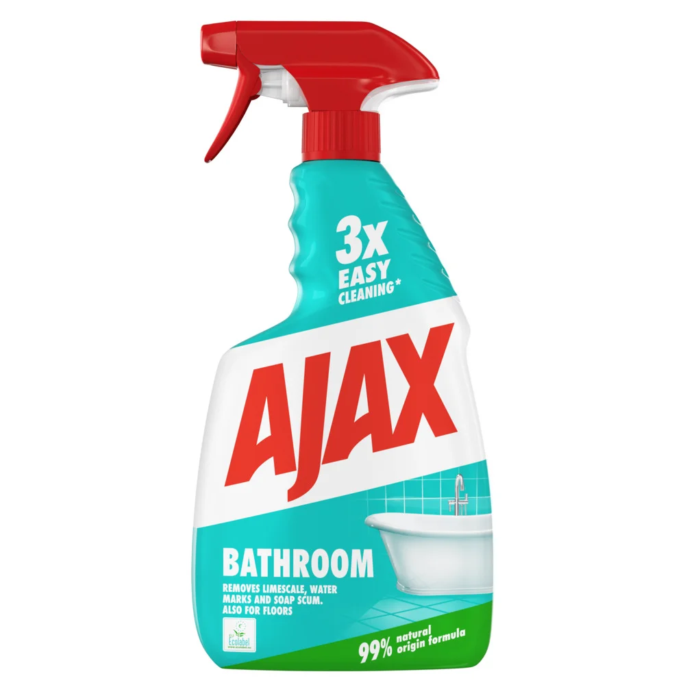 Ajax Bathroom Spray 750ml badrumsrengöring i sprayflaska