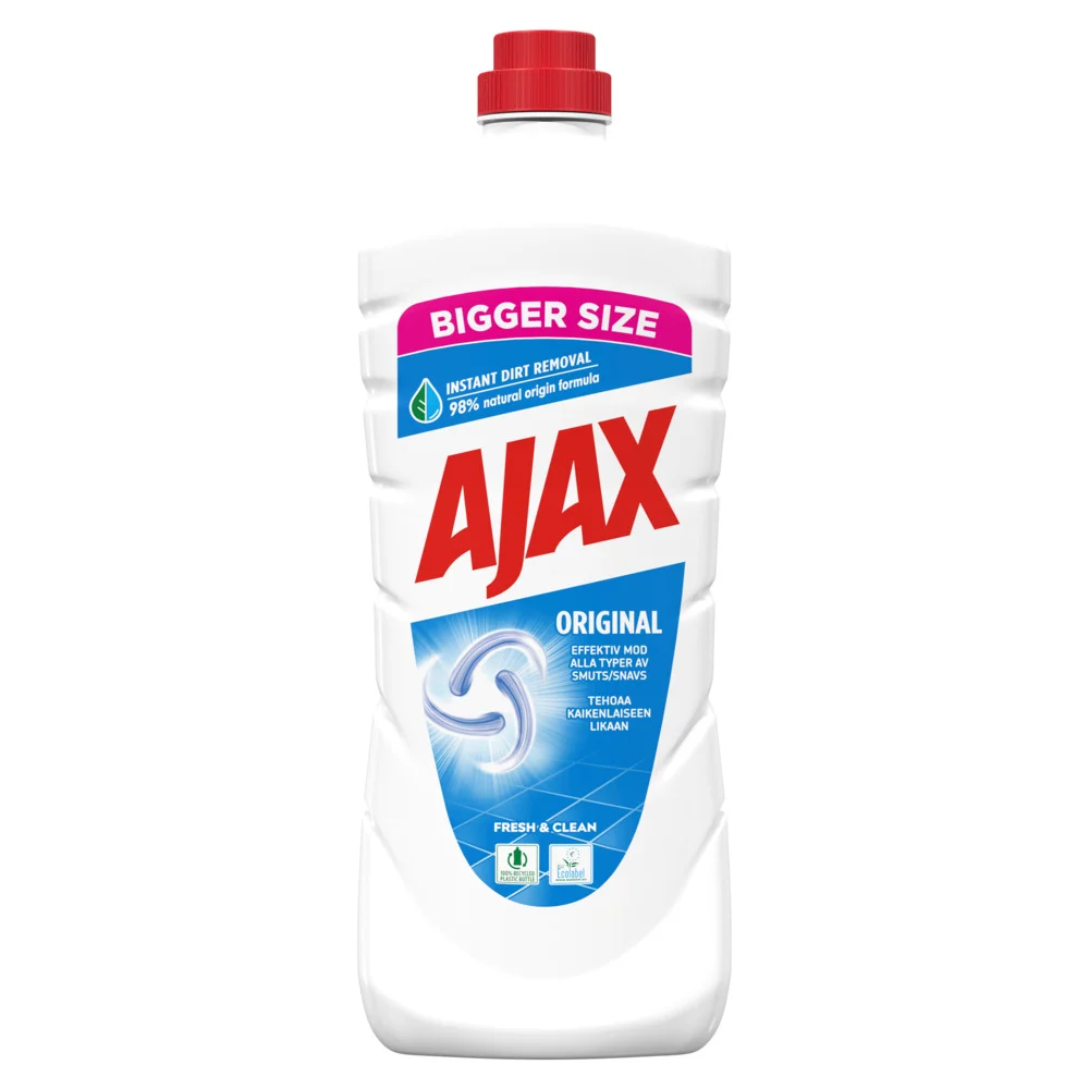 Ajax Original Allrengöring 1,5 liter flaskvy