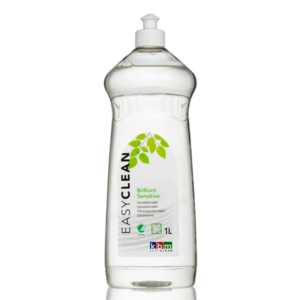 Easy Clean Brilliant Sensitive 1L oparfymerat handdiskmedel flaska