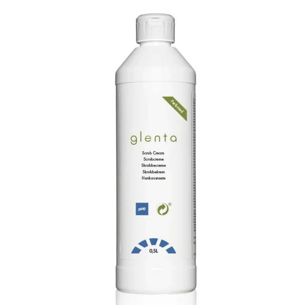 Glenta Skurkräm 500ml flaska skonsamt rengöringsmedel för kök och badrum