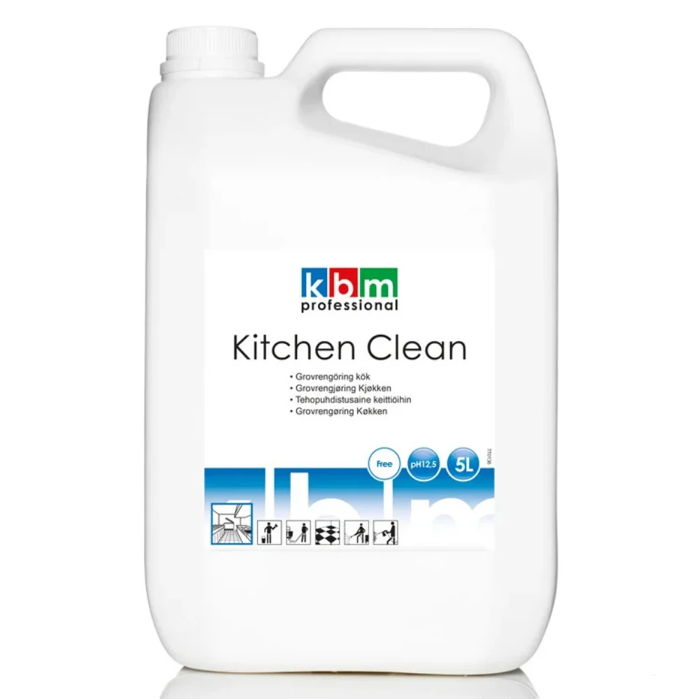 KBM Kitchen Clean Free 5L alkaliskt grovrent och fettlösare