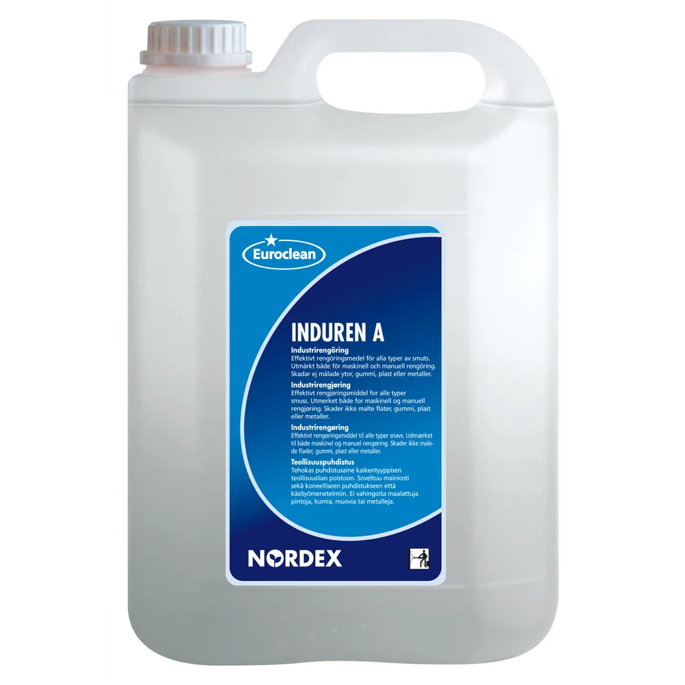 Nordex Induren A 5L alkaliskt grovrent och avfettningsmedel dunk