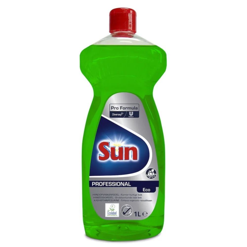 Sun Pro Handdiskmedel 1L koncentrerat manuellt diskmedel flaska