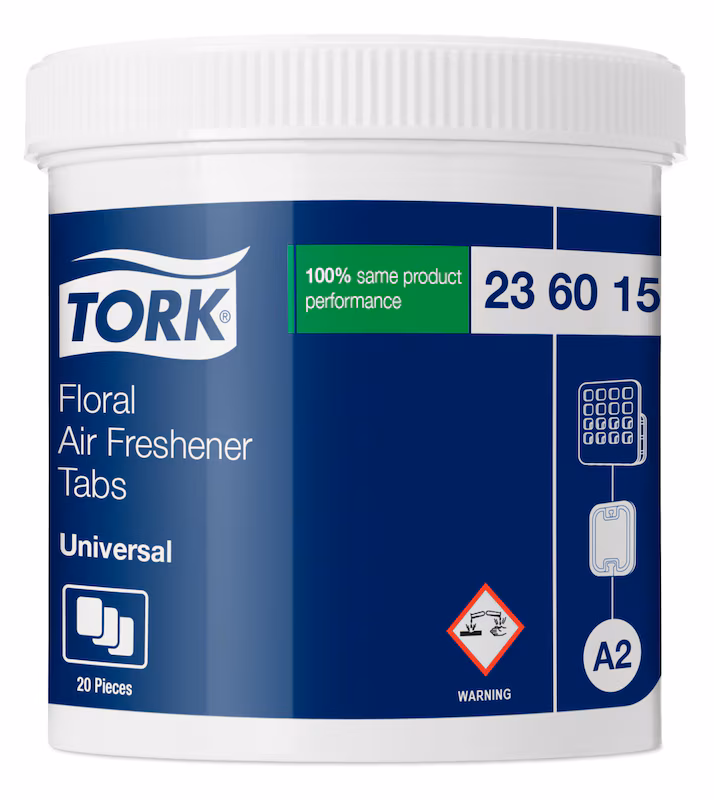 Tork Airfreshener Doftplatta Blom A2 20-pack burk