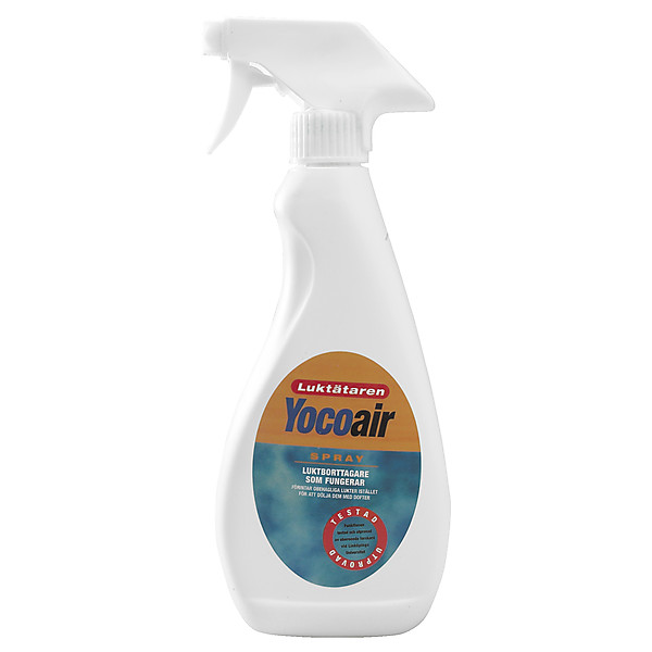Yocoair Spray 500ml oparfymerad luktborttagare och luktneutraliserare flaska