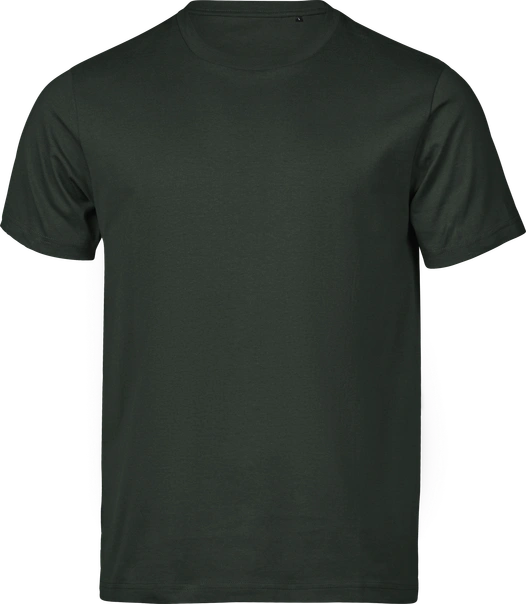 Tee Jays Luxury T-Shirt Dark Green 185 g m2 i 100 procent kammad ekologisk bomull