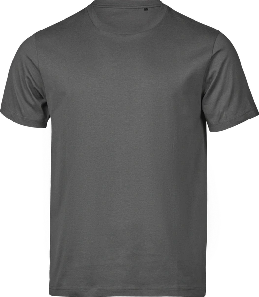 Tee Jays Luxury T-Shirt Powder Grey 185 g m2 i 100 procent kammad ekologisk bomull
