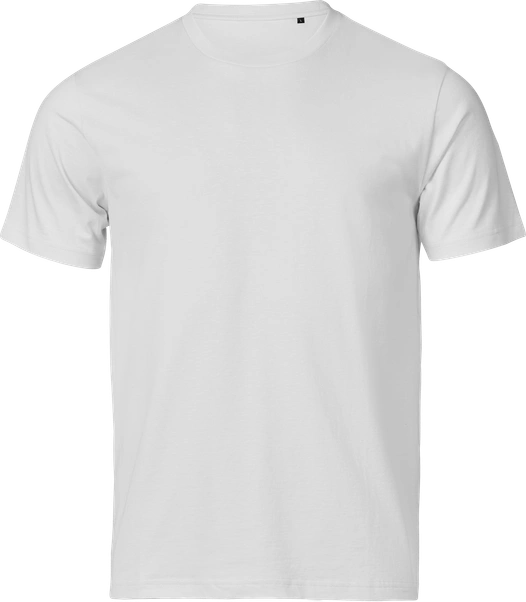 Tee Jays Luxury T-Shirt Vit 185 g m2 i 100 procent kammad ekologisk bomull