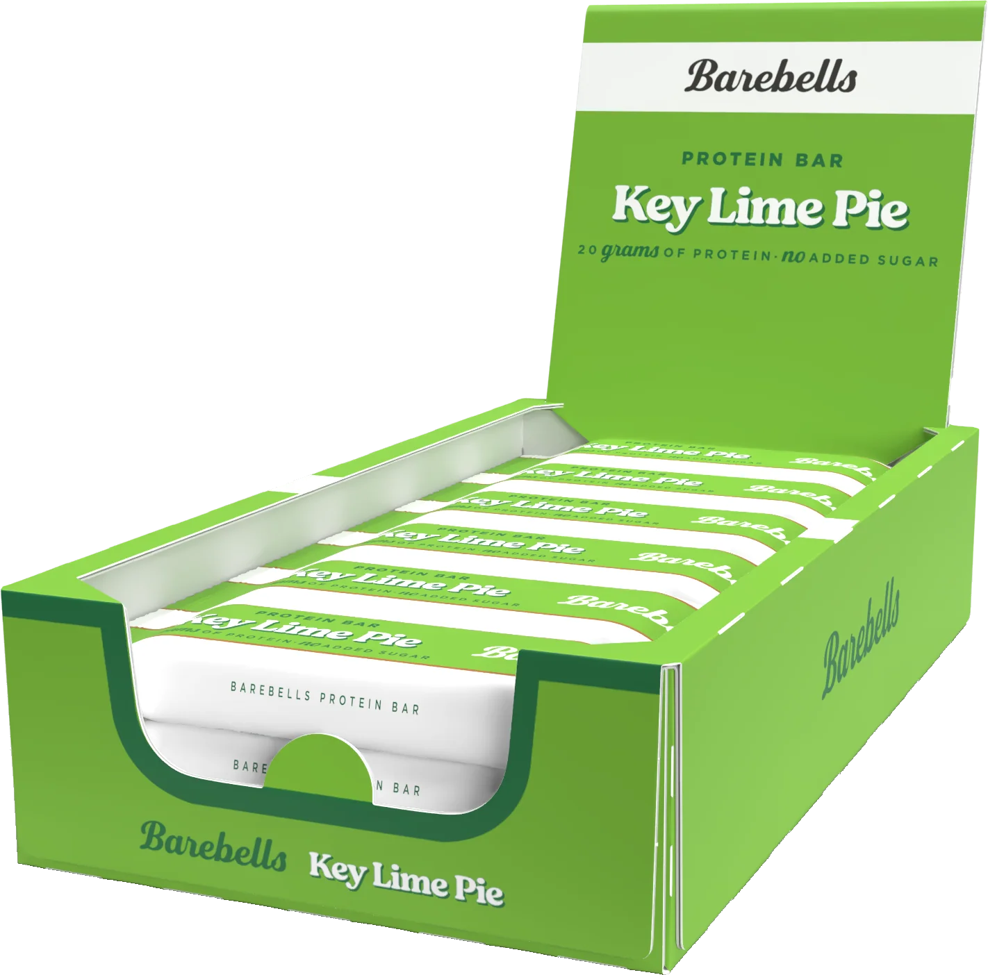 Barebells Key Lime Pie Proteinbar 55g 12-pack för kök, gym och kontor