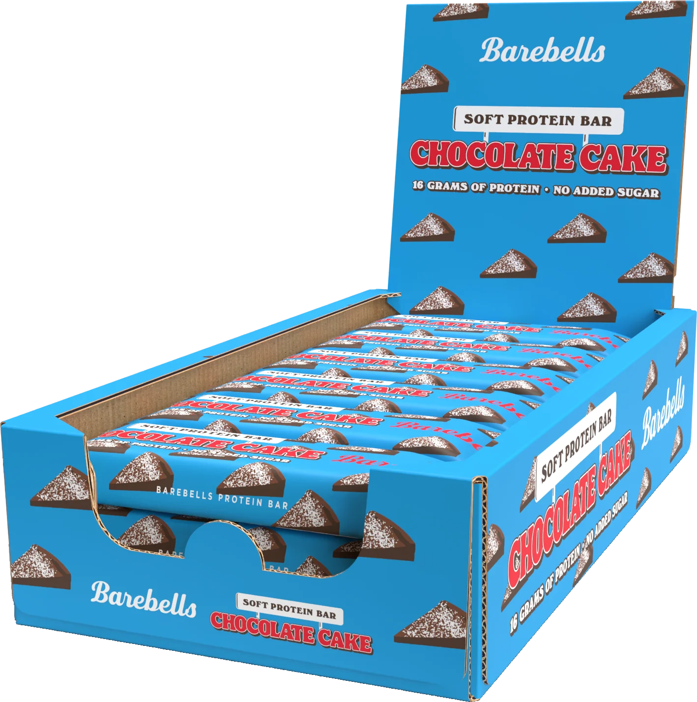 Barebells Kladdkaka Proteinbar 45g 12-pack för kök, gym och kontor