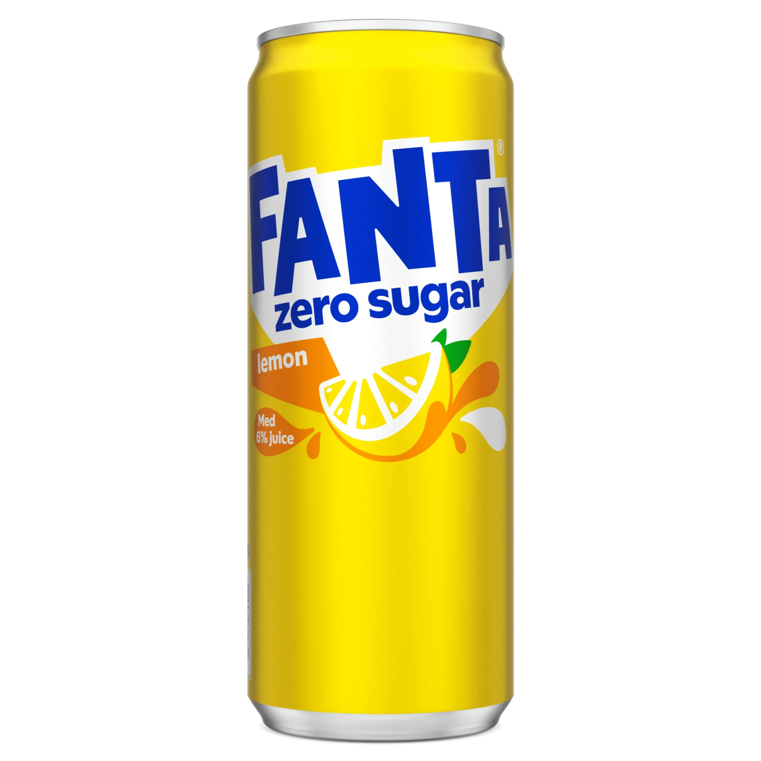 Fanta Lemon Zero 33cl burk 20-pack för kök, gym och kontor - pant tillkommer
